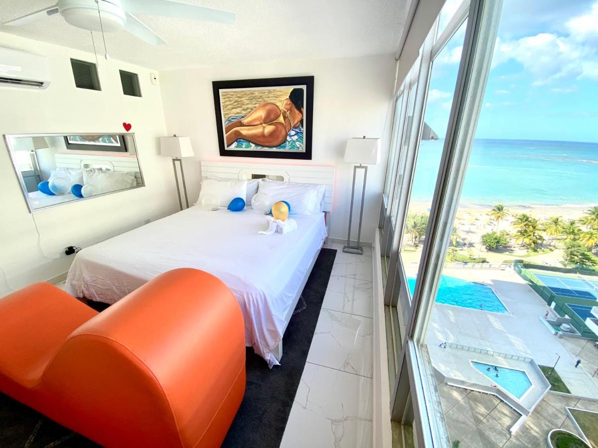 Ocean View Apt On Isla Verde In A 14Th Floor Сан-Хуан Экстерьер фото